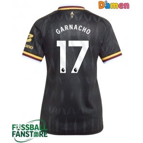 Aston Villa Alejandro Garnacho #17 Replik Auswärtstrikot Damen 2026-27 Kurzarm